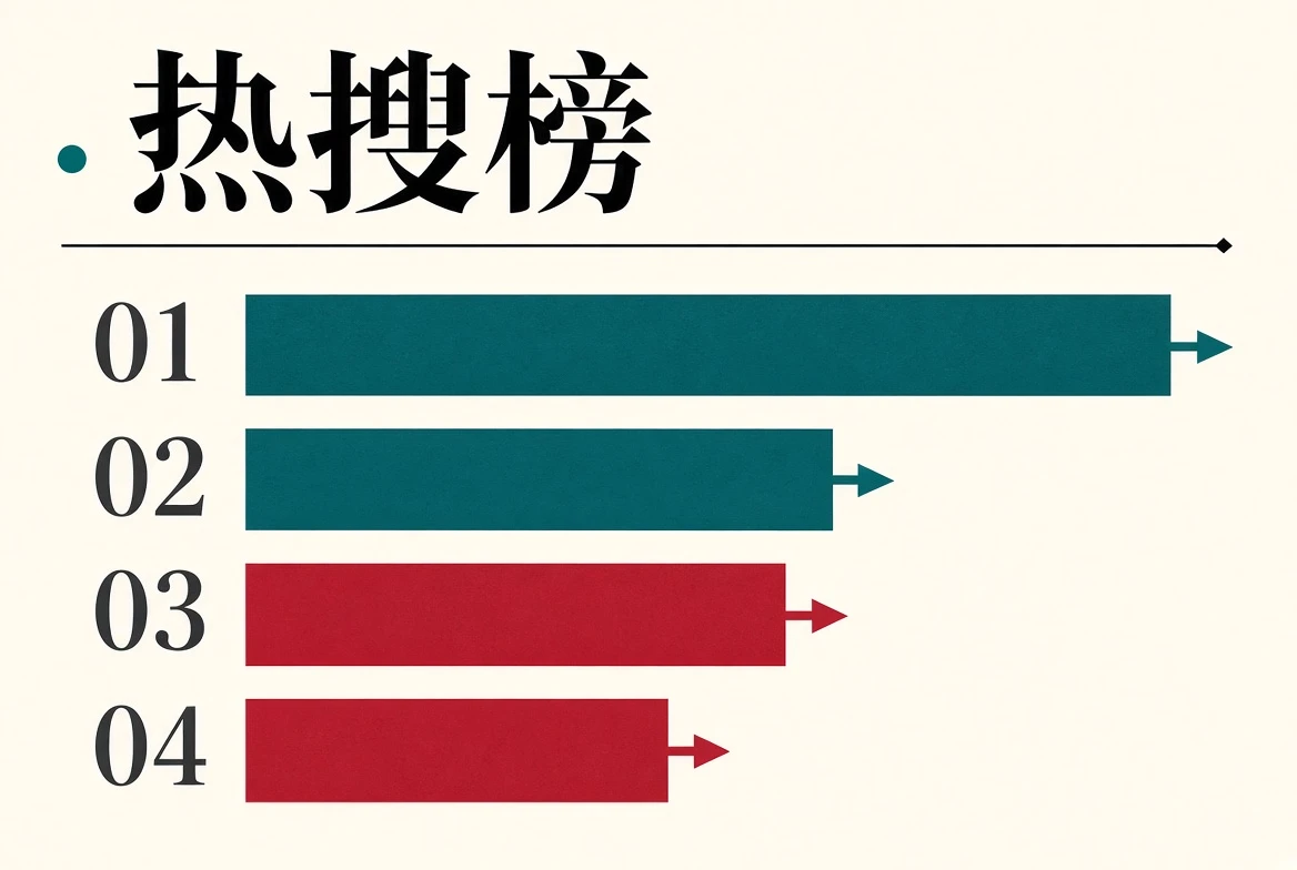 吃瓜网热搜榜编辑主题视觉