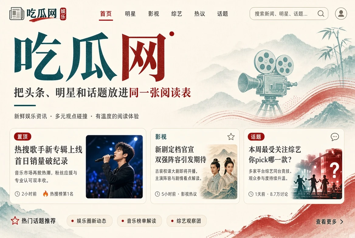 吃瓜网资讯品牌封面